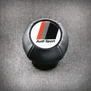 AUDI SPORT 4 5 6 SPEED SHIFT KNOB 4000 5000S 5+5 Fox 80 90 100 200 TYP 81 85 89 - Picture 1 of 4