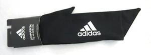 adidas Unisex Alphaskin Headband One Size Adult Black Lightweight New - Picture 1 of 4