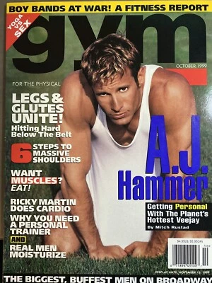 Gym Magazine - October 1999 - A.J. Hammer - Gay Interest - Image 1 of 4