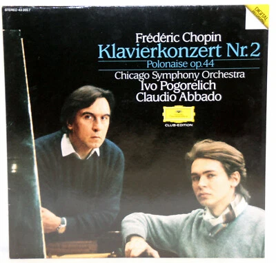 12" Vinyl - IVO POGORELICH - Chopin Klavierkonzert Nr.2 - Claudio Abbado - Bild 1 von 2