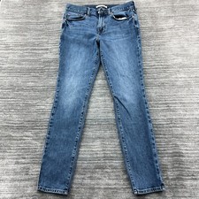 Pacsun Jeans Size 30x30 Mens Stacked Skinny Low Rise Medium Wash Blue Denim