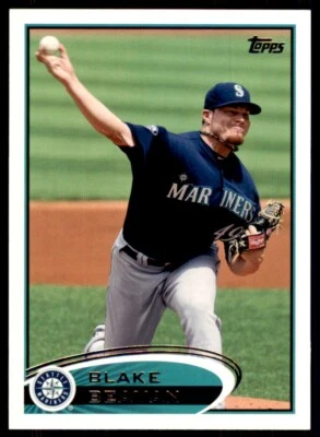 2012 Topps' Blake Beavan Baseball Cards #168 - Image 1 of 2