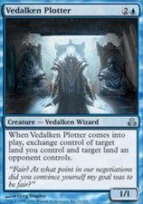 Vedalken Plotter ~ Lightly Played Guildpact MTG Magic UltimateMTG Blue Card