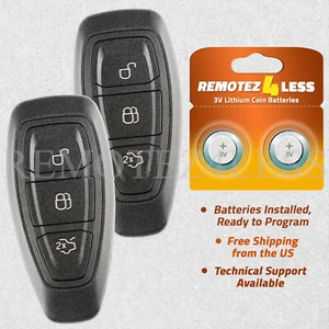 2 Keyless Entry Remote for 2013 2014 2015 2016 2017 Ford C-Max Car Key Fob - Picture 1 of 1