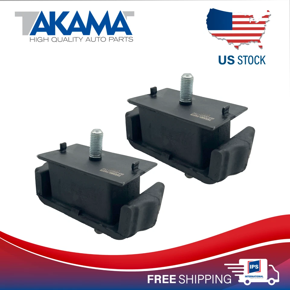 2 Pcs Front Right-Left Engine Motor Mounts KIT For MAZDA B2000 B2200 B2600 87/93 - Image 1 of 4