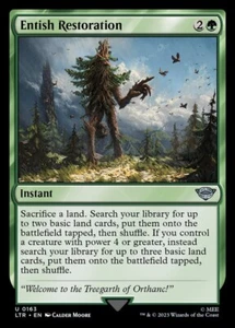 1x - Entish Restoratio - Universes Beyond: The Lord of the Rings - UC NM MTG - Picture 1 of 1