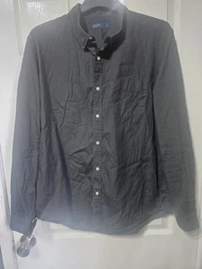 Mens Green Grey Button Down Shirt Xl Matalan - Picture 1 of 5