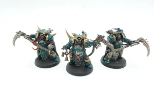 Deathshroud Terminators [x3] Death Guard [Warhammer 40K] Partial Painted - Picture 1 of 2