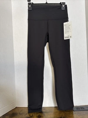 Lululemon Leggings Wunder Train HR Tight 28” Size 6 Black New Authentic - Image 1 of 4