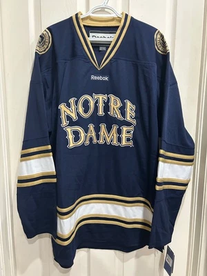 * Недостаток * NOTRE DAME борьбы ирландский NCAA официально лицензированный хоккей Джерси, размер: 2XL - Изображение 1 из 4