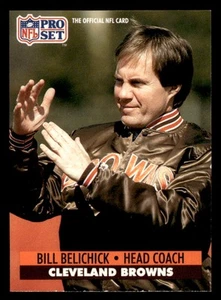 1991 Pro Set #126 Bill Belichick - Bild 1 von 2