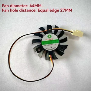 Cash Register Fan Industrial Motherboard Fan 27MM for ND-5010M12B SC5010M12VS - Afbeelding 1 van 3