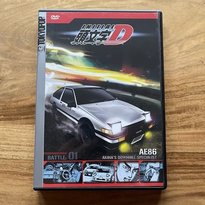 Initial D Battle 01 AE86 Region 1 Anime DVD - Image 1 of 4