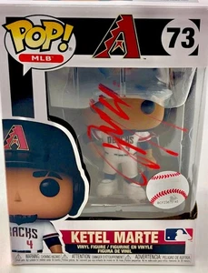 Ketel Marte signed Funk Pop #73 Arizona Diamondbacks MLB PSA Certified - Picture 1 of 2
