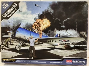 Academy 1/48 Flugzeug Modellbausatz P-36A/C/Mohawk WWII USAAF Pearl Harbor 12238 - Bild 1 von 10