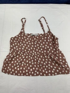 Abercrombie And Fitch Womens Crop Top Tank Top Spaghetti Strap Tank Size Small - Picture 1 of 7