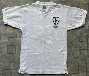 TOTTENHAM HOTSPUR WEMBLEY 1961 #4 HOME FOOTBALL SHIRT TRIKOT SCORE DRAW SIZE S - Bild 1 von 16