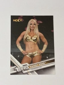 2017 Topps WWE Roster Updates NXT R-12 Mandy Rose SSP Rookie RC - Picture 1 of 2