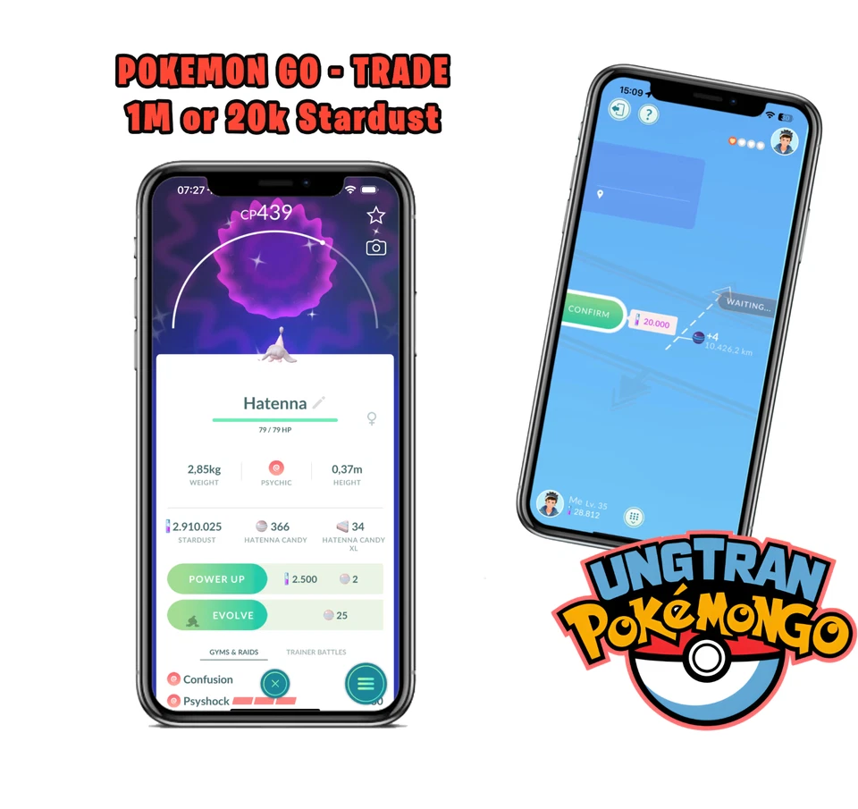 Shiny Hatena Tr-de 1M - polvere di stelle 20k - Immagine 1 di 1