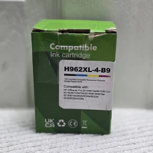 4 Pack 962XL Ink Cartridge For HP OfficeJet Pro 9010 9012 9014e 9015 9016 9018 - Picture 1 of 7