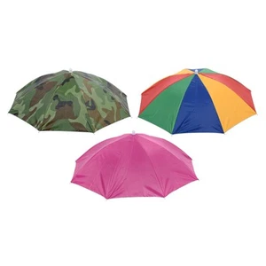 OD 27.2" Umbrella Hat Set, 3Pcs Single Layer Cap with Head Strip, Multicolor - Picture 1 of 8