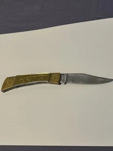 VINTAGE VIETNAM REMEMBERED 1959 1975 Lockback Knife # 018173 Stainless Steel - Picture 1 of 7