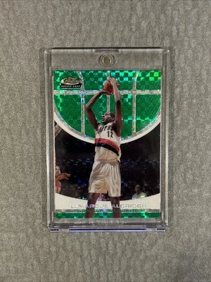 LaMarcus Aldridge 2005-06 Topps Finest Green X-fractor Rookie RC/79 #141 Foto 1 de 2
