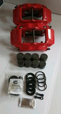 RECONDITIONED BREMBO 4 POT FRONT BRAKE CALIPERS FOR BMW E36-M3. - Image 1 of 4