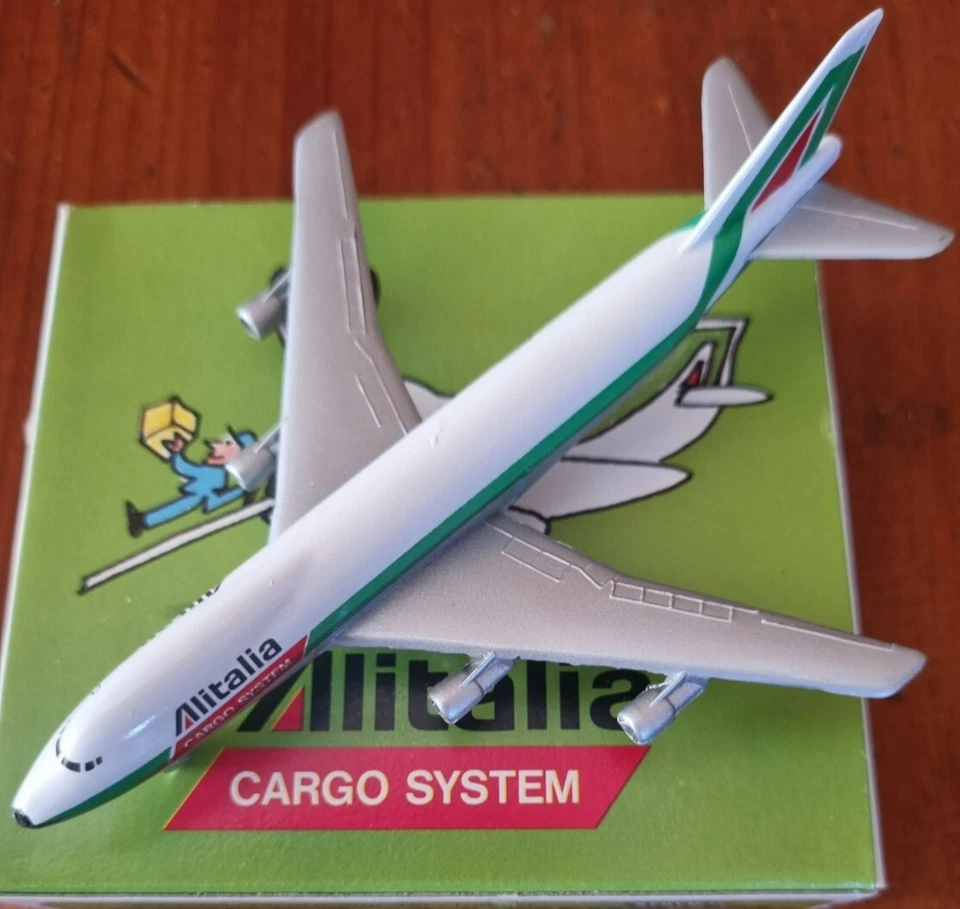 Sistema de carga ALITALIA.  B747-200. SCHABAK # 901/15B. Escala 1:600. Modelo raro. Foto 1 de 1