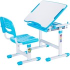VIVO Height Adjustable Childrens Desk & Chair Kids Interactive Work Station Blue