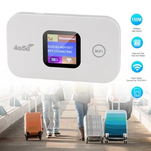 4G Mobiler Hotspot Router Unlocked WLAN Portable LTE WiFi Pocket,Internet Router - Bild 1 von 12