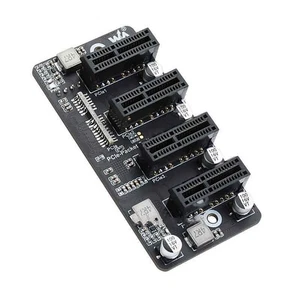 PCIe Expansion Card 4 Way Gen Driver-Free PCIe Packet Switch 4P for Raspberry Pi - Picture 1 of 5
