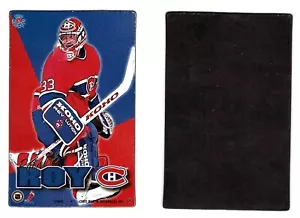 1995-96 imanes profesionales Patrick Roy, imán canadiense Montreal como nuevo - Imagen 1 de 3