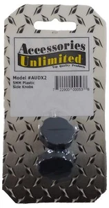 Accesorios Ilimitados AUDX2 CB Radio Plástico NEGRO 5 mm Perillas de Hilo - Paquete de 2 - Imagen 1 de 4