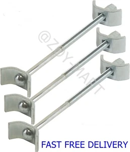 3 X KITCHEN WORKTOP CONNECTING BOLTS JOINING JOINT CLAMPS BUTTERFLY CONNECTOR - Picture 1 of 2