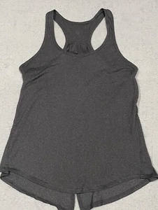 Lululemon Salute the Sun Damen-Tanktop Größe 6 anthrazitgrau sportlich ärmellos - Bild 1 von 5