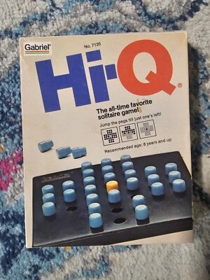 CBS Toys Gabriel Hi-Q Vintage 1978 Solitaire Game #7120 COMPLETE - Image 1 of 4