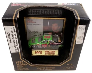 Bobby Labonte Diecast #18 NIB 1995 Racing Champions 1:64 Premier Edition NASCAR - Picture 1 of 8