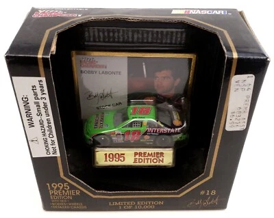 Bobby Labonte Diecast #18 Nuevo en caja 1995 Racing Champions 1:64 Premier Edition NASCAR Foto 1 de 4