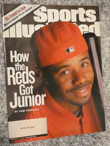 2/21/2000 - Sports Illustrated - MINT - KEN GRIFFEY JR - REDS - Free Ship - Foto 1 di 2