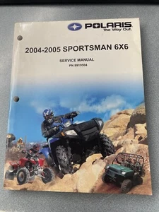 NOS 2004-2005 POLARIS SPORTSMAN 6X6 FACTORY SERVICE MANUALP/N # 9919504 - Bild 1 von 1