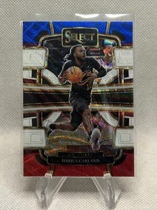 2023-24 Panini Select Darius Garland Red/White/Blue Prizm Concourse Cavaliers - Bild 1 von 2