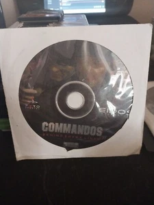 Commandos 1 Behind Enemy Lines PC CD Military Tactic Video Game Vintage - Picture 1 of 2