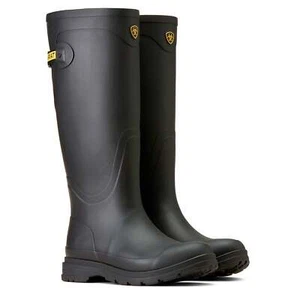 Ariat Womens Kelmarsh Wellington Boot: Lightweight, Cushioned & Easy-Off - Black - Picture 1 of 4