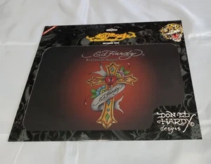 LIMITED EDITION Y2K Ed Hardy Christian Audigier LOVE CROSS Laptop Notebook Skin - Picture 1 of 5