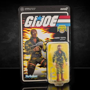 Figura de acción Sabre Tooth: Mercenary Tiger Force GI Joe serie retro 1:18 - Imagen 1 de 3