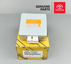 Genuine Toyota Hilux Fortuner 1KD 2KD Diesel Turbo Motor Driver Oem 89878-71060 - Picture 1 of 11