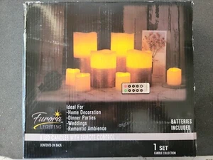 FURORA LIGHTING LED Flameless Candles with Remote – Batteries Included - Picture 1 of 3