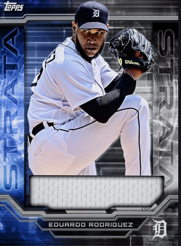 [DIGITAL] Topps Bunt - Eduardo Rodriguez - Strata 23 S1 - Blue Relic - Image 1 of 1