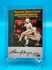1999 Fleer Sports Illustrated Autograph Collection Garo Yepremian On Card Auto